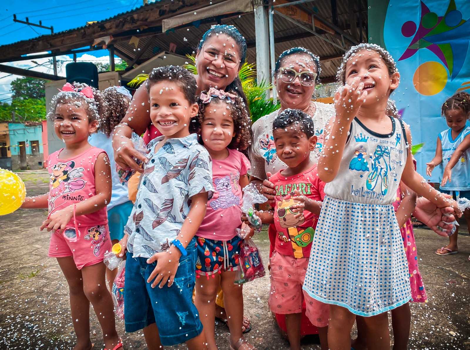 Camacã: Projeto Ruas de Lazer chega a Creche de Leoventura